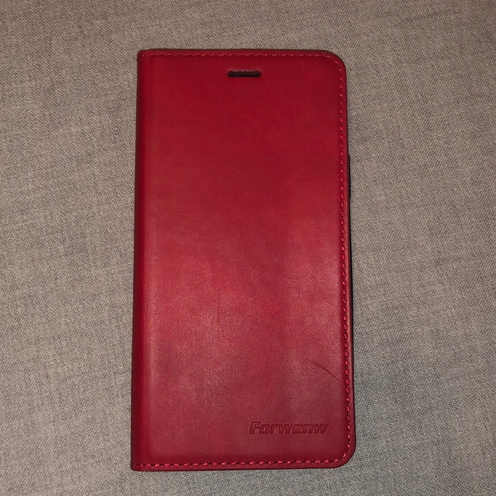 Red iPhone X case